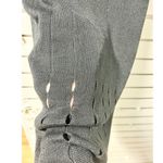 Alice + Olivia NWT  High Rise Cutout Knit Pencil Cut Midi Skirt Black Women's M Photo 2