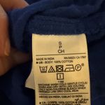 Old Navy sz Small Women’s Tanzanite Blue Sleeveless Shirred Maxi Dress Gauzy Photo 3