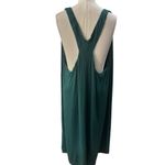 Soma Cool Nights V neck sleeveless Y back Teal nightgown size XXL Green Photo 2