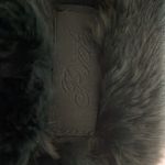 Victoria's Secret Victoria Secret Pink Faux Fur Plush Slippers Cross Strap Dark Green M(7-8) NWT Photo 2