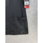 Dickies  Women's Scrub Top Shirt Short Sleeve V Neck Size Large Solid Black Photo 10