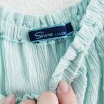 Shade & Shore Shore Off The Shoulder Swiss Dot Mini Bohemian Dress Photo 6