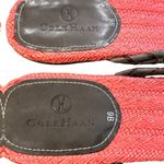 Cole Haan Cole Hann Orange and Brown Sandals with Beaded Embellishment Sz 9 B Photo 5