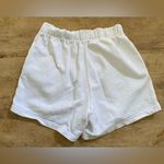 Aerie Women’s Sz S White New Heights Trouser Fleece Shorts Photo 5