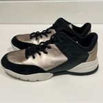 Geox  Respira walking sneakers, buttery soft leather, gold and black, size 7 Photo 6