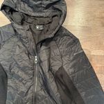 Spyder Spider Lightweight Hooded Women’s Black Quilted Puffer Full Zip Size Medium Photo 3