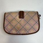 Dooney & Bourke DOONEY BOURKE Vtg Y2K Small Hobo Style Handbag Pink Matching Wallet Leather Trim Photo 4