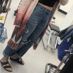 Lucky Brand  Boho South Western Long fringe cardigan S Photo 9