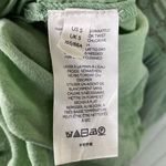 Free People  Easy To Love Cotton Bubble Mini Dress Size Small Sage Green Bohemian Photo 11