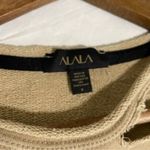 Alala Cypher Sweatshirt Destroyed and Distressed Tan Size Small Photo 10