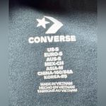 Converse Black Logo Cropped Tee Photo 8