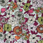 Jane and Delancey Multicolor Floral Button Front Peplum Blouse Sz S Photo 5