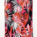 FUZZI Dress 100%Viscose Zaffiro Leaf Italian Designer Luxury Asymmetrical Small Photo 1