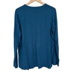 L.L.Bean  Green Printed Long Sleeve Popover Shirt Sz XL Photo 3