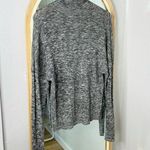 Anthropologie Moth gray marled turtleneck sweater Photo 5