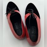 A Very Rare Vintage Versus By Versace Red/black Lace Up US5 EU35 Women’s Shoes Red Size 5 Photo 6