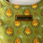 Longaberger homestead Floral Fabric double strap over the shoulder purse Green Photo 2