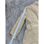 Brioni Women Beige Utility Jacket Safari Button Front Pockets Sz 46 US10 Luxury Tan Photo 10