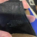 Minnetonka  Drew Black Leather Cork Wedge‎ Heeled Platform Sandals Size 9 Photo 5