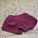 Lululemon Women's Purple  2.5 Speed Up Shorts Photo 1