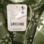 Free People NWT  Green Checkered Pajama Set Photo 4