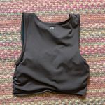 Gap  CHOCOLATE BROWN RUCHED DETAIL CROP TOP BRA Photo 1