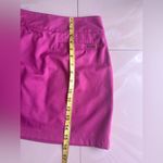 Lija Cubism Plaid Activewear Golf Skort Zip pink Cotton Blend pocket Size 4 Photo 4