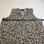 Vera Wang Simply Vera  Sleeveless Split Neck Blouse Size X-Large Camo Print Photo 5