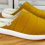 Toms Alpargata Mallow Puffer Mules Shoes Mustard Yellow 9.5 Photo 6