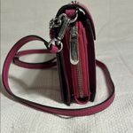 Karl Lagerfeld Lourdes Leather Plum Colored Crossbody Bag Photo 2
