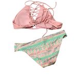 Victoria's Secret  & damsel Zumiez Multicolored Bikini WORN ONCE Photo 12