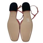 Gucci  Double GG T Strap Patent Leather Ballet Flat Pink Size 39.5 Photo 9