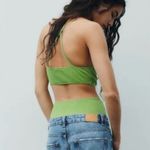 ZARA  Ribbed Cutout Cutable Loop Bloggers Knit Bodysuit Stretch  Size S Photo 7