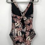 Hurley  Swimsuit Womens XL Used Tropical One Piece Photo 1