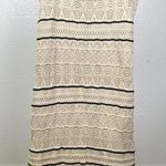 Chic Strapless Cream and Black Crochet Dress NWOT Size undefined Photo 0