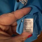 Loft Outlet Blue Tank Top White Flowers Size Medium Photo 3