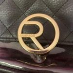 Rampage clear and black quilted mini book bag Photo 2