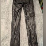 Spanx maternity leggings faux leather black medium Photo 7