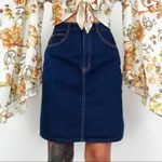 Vintage Gitano Denim Mini Skirt | Size S Blue Photo 1