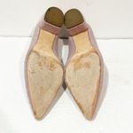 Kate Spade  9.5 Madlyne Lavender Winter Wool Pumps Block Heel Pointed Toe Shoes Photo 6