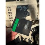 Gabby Skye NWT Knit Gray & White dress with flows at the bottom hem size large Photo 8