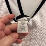 No Boundaries  White Black Trim One Piece Swimsuit Women's Size Small‎ Resort NWT Photo 4