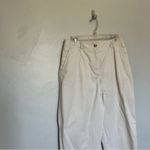 Talbots Chatham Fly Front Ankle Pants - Solid - Curvy Fit Beige XL Size 12 Photo 4