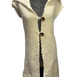 Free People wool cap sleeved short sleeved Cardigan size XS Photo 2