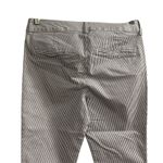 Old Navy  Women's Size 6 Striped Skinny Dress Pants Blue and White Photo 6