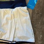 Brooks Running Skirt Shorts Skort Chaser White Navy Medium M Photo 0
