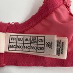 Agent Provocateur Yara pink lace underwire bra 36C Size undefined Photo 6