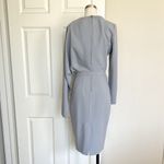 BLG Light Blue Midi Overlay Dress Size 8 Photo 4