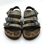 Birkenstock Papillio Milano Checkered Sandals Women's 6 US Photo 3