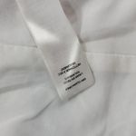 Chico's Womens Jacket Size 1 Black White Bi-Color Geometric Open Front Career Photo 10